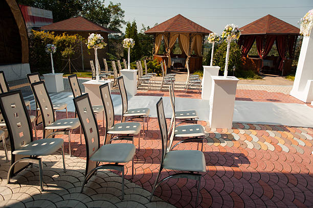 istock beautiful wedding ceremony in the park 512204448