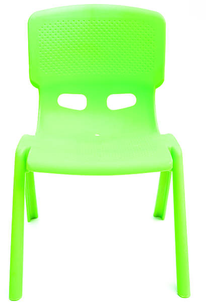 istock green plastic chair for children on white, front view 512211791