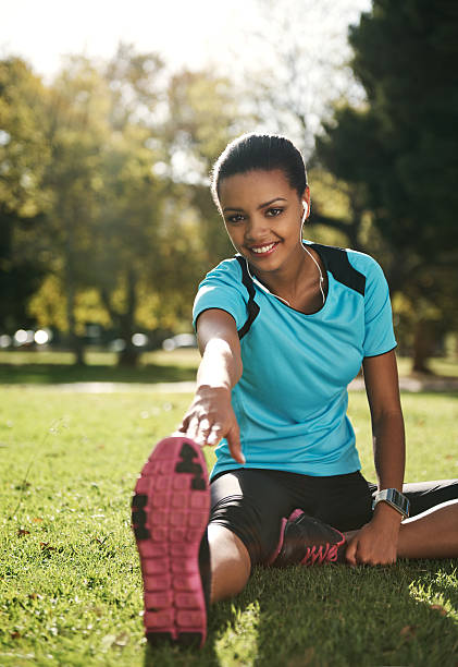 istock Stretching is a major part of my workout 512213448