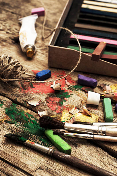 istock color paints,crayons and pencils 512215315