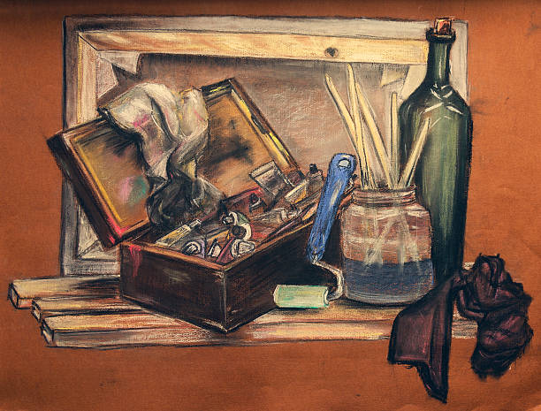 istock The painting 