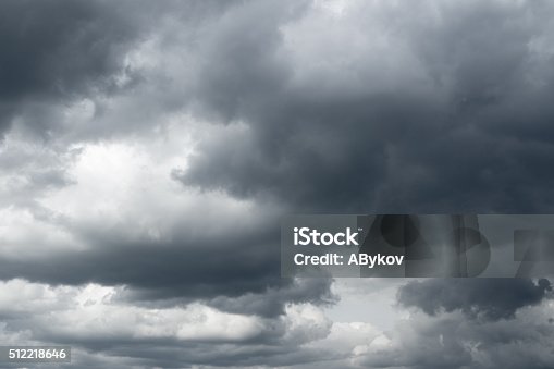 istock Storm sky, rain. 512218646