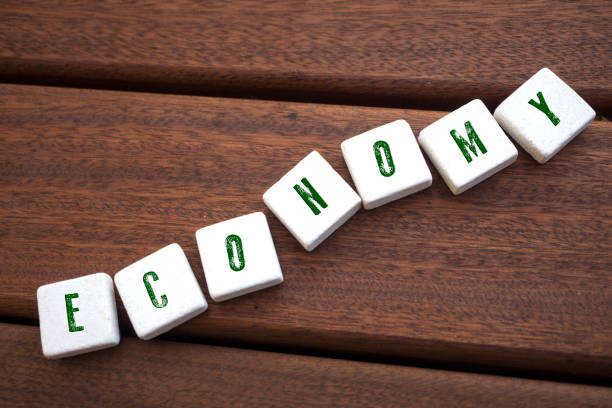 istock Economy , Word with Alphabet Blocks 512220356