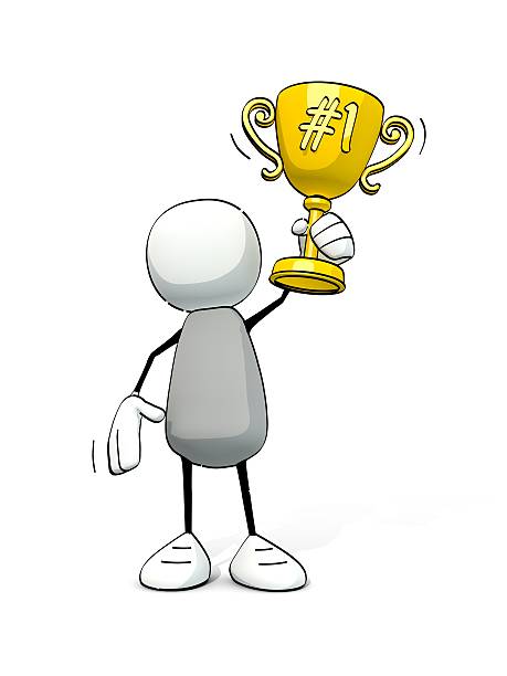 istock little sketchy man with golden winner cup 512222144