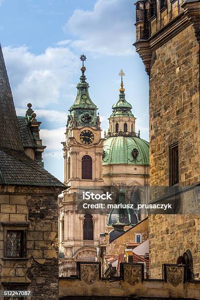 View Of Colorful Old Town In Prague Stock Photo - Download Image Now - Architecture, City, Czech Republic