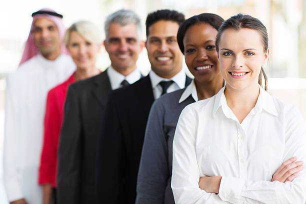 istock group of multiracial business team standing in a row 512248179