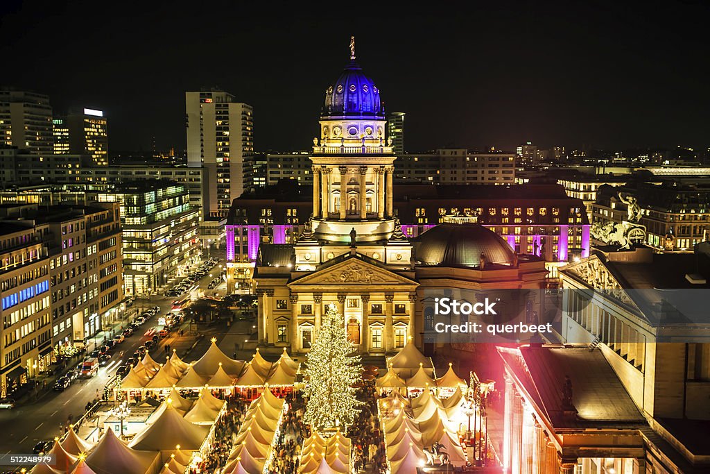 Weihnachtsmarkt in Berlin - Lizenzfrei Christkindlmarkt Stock-Foto