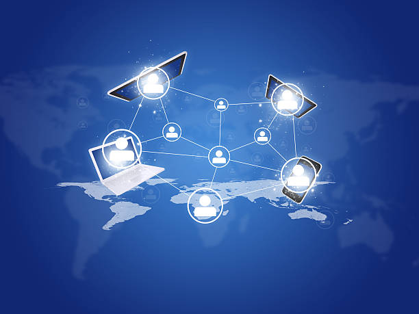 istock Business concept with tablet pc, smartphone and laptop 512249113