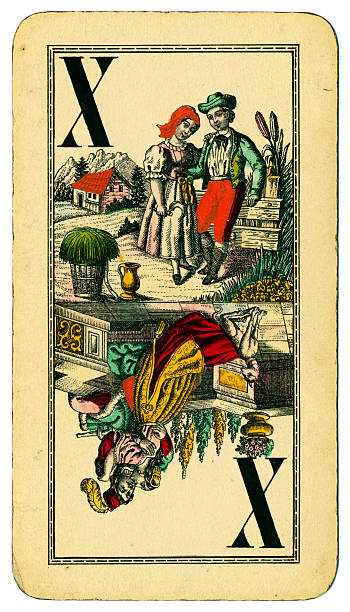 istock Trump X Tarot Austrian Taroch playing card 1900 512250413