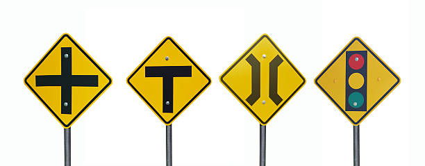 istock set of yellow sign isolated on white background 512274684
