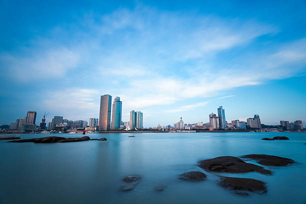 istock xiamen, city skyline at twilight 512275475