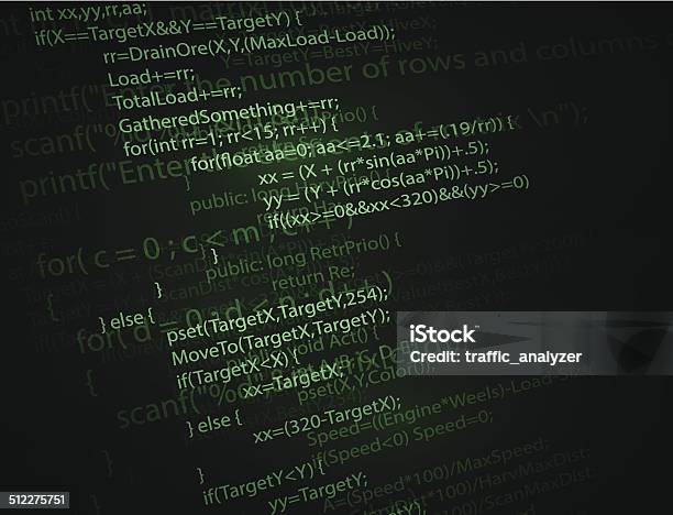 Program Code Stock Illustration - Download Image Now - Letter C ...
