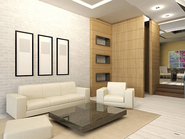 istock White living room interior in modern design 512277040
