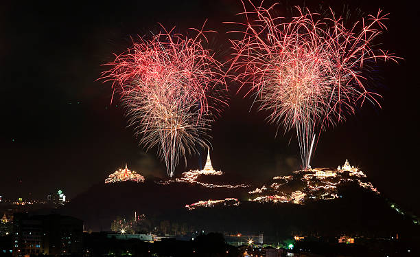 istock Fireworks at Phra Nakhon Khiri Historical Park 512280206