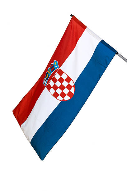 istock Croatia's national flag 512281240