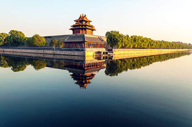 istock Northwest Wall of Forbidden City, Beijing China 512282396
