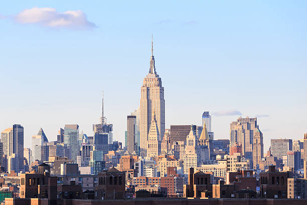 istock New York city sunset scen. 512283266