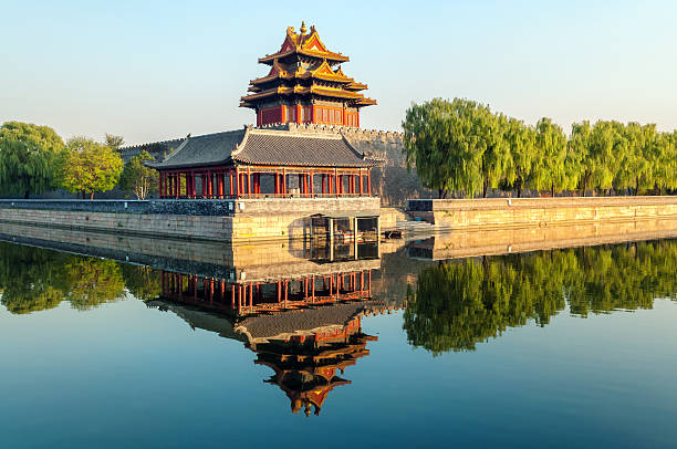 There is an exquisite and ingenious corner tower on each of the four corners of the walls of the Forbidden City, which was built in the Ming Dynasty for more than 500 years.