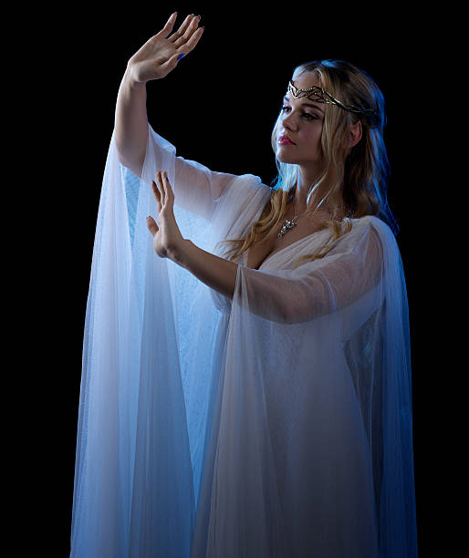 istock Young elven girl isolated 512286748