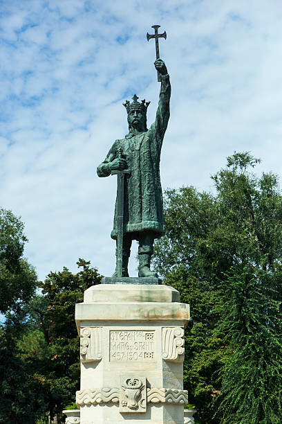 istock Monument of Stefan cel Mare in Chisinau, Moldova 512287616