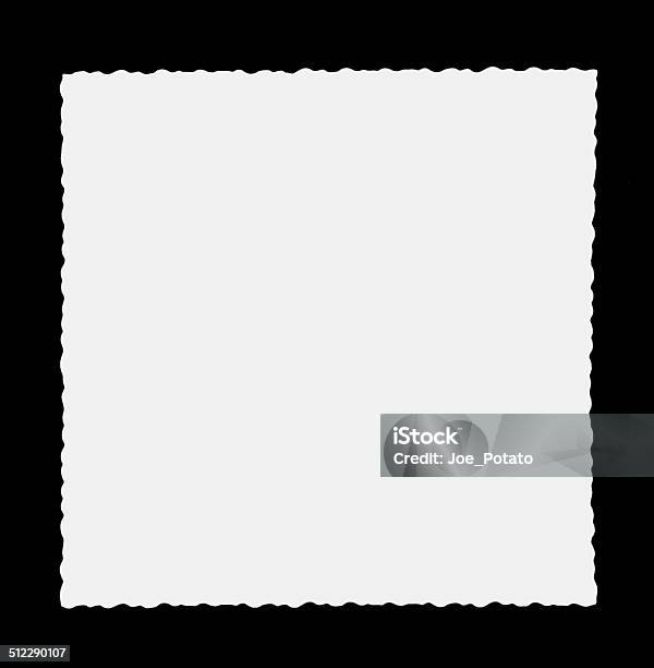 Blank Photo Stock Photo - Download Image Now - Blank, Border - Frame, Brown