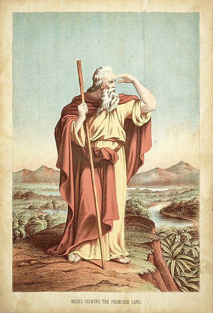 Moses viewing the promised land