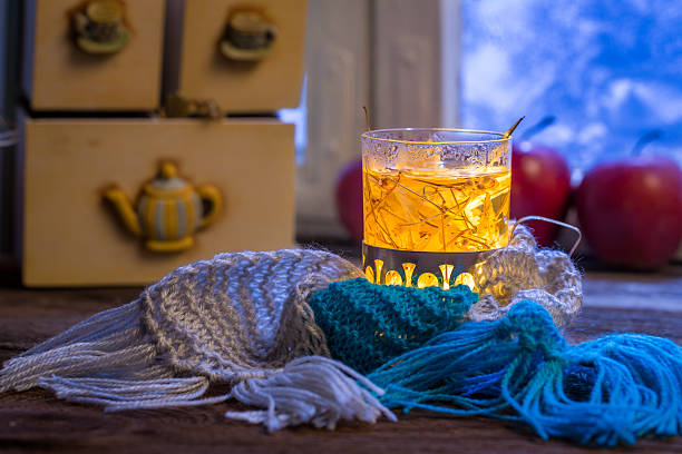 istock Hot tea treatment for cold evenings 512291279