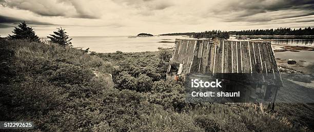 Seaside Shanty Stock Photo - Download Image Now - Abandoned, Absence, Atlantic Ocean