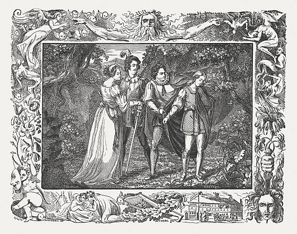 istock Two Gentlemen of Verona by William Shakespeare, published in 1838 512292663