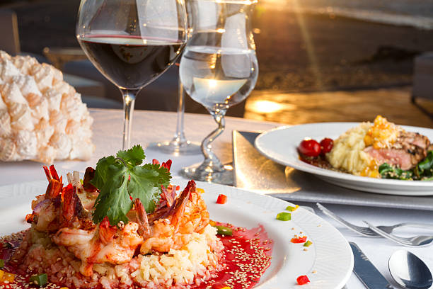 istock Asian Jumbo Shrimp and Rice 512293136
