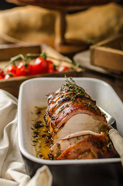 istock Roast turkey with herbs and bacon 512294756