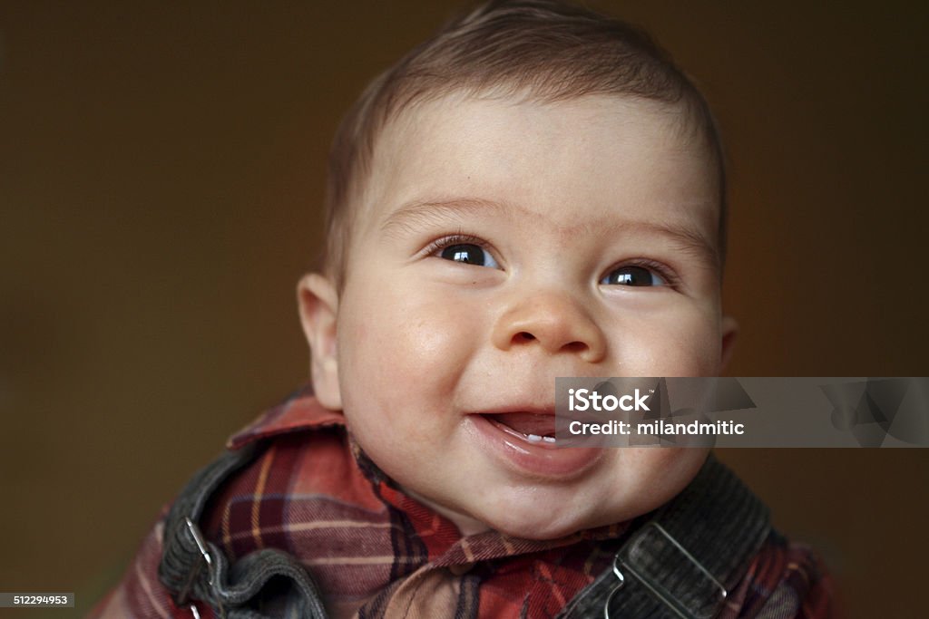 Mi primera dientes y sonrisa - Foto de stock de 0-11 meses libre de derechos