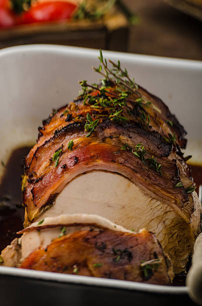 istock Roast turkey with herbs and bacon 512295056