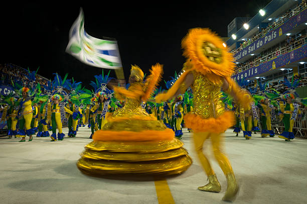 carnaval 2016 r. - flag bearer zdjęcia i obrazy z banku zdjęć