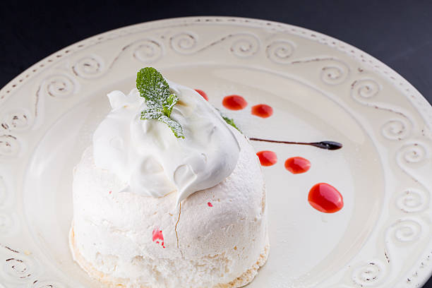 istock Bizet cake decorated with strawberry jam 512298382
