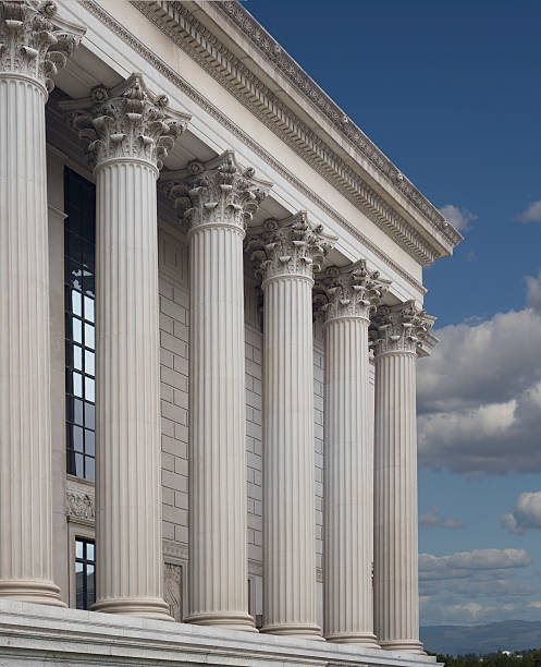 courthouse colonne - column corinthian government building federal building foto e immagini stock