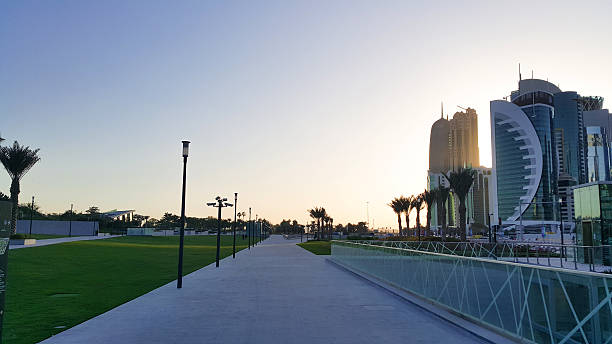 istock Doha, Qatar City Center office view 512299168
