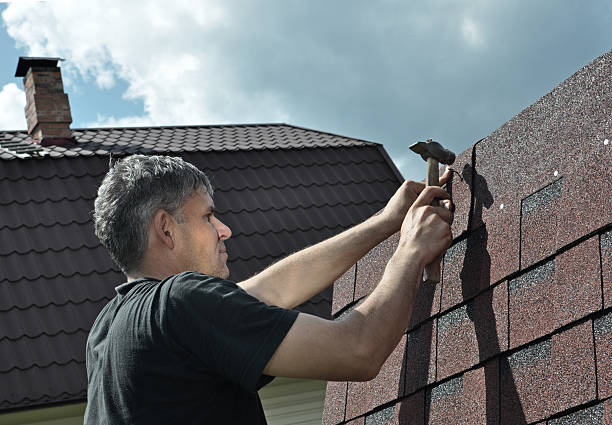istock Repairing the roof 512299496