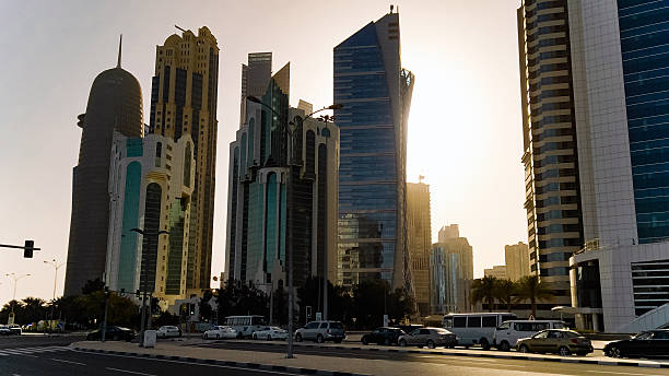 istock Doha, Qatar City Center office view 512301386