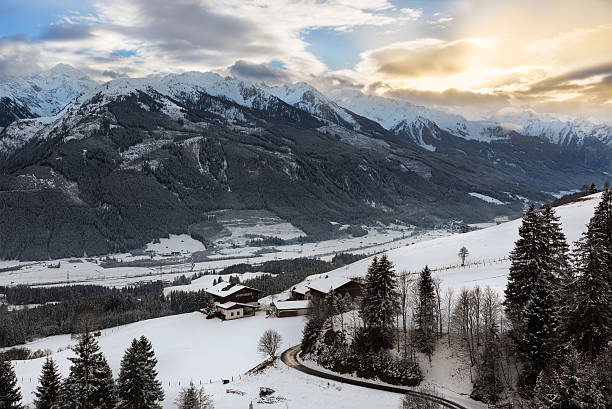 istock Alpine panorama in Tyrol at wintertime, Austria 512302176