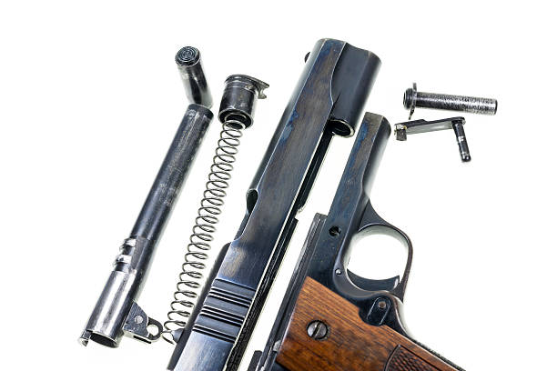 istock Seperate parts handgun 512308425
