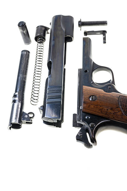 istock Seperate parts handgun 512309489