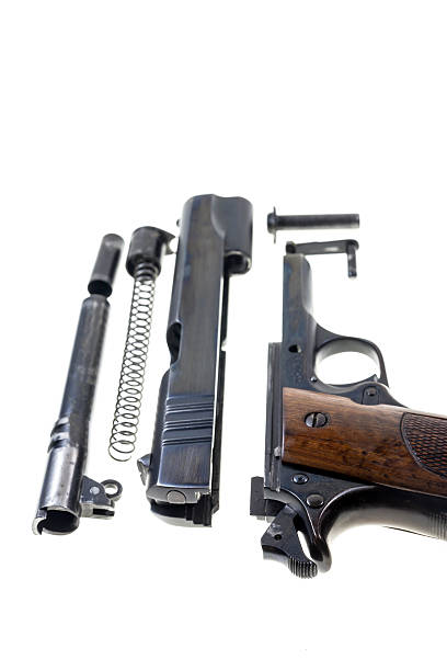 istock Seperate parts handgun 512309597