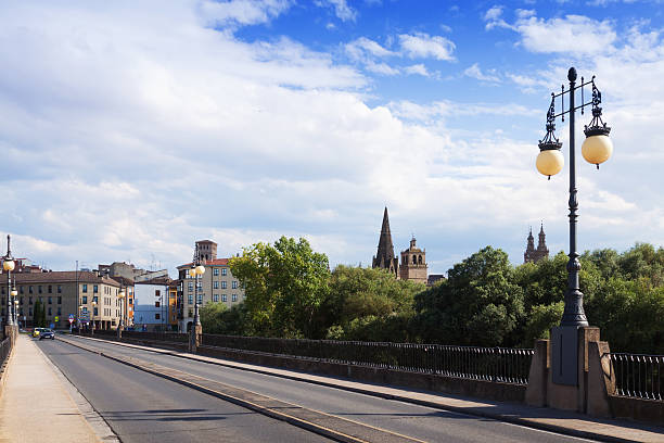 istock View of old Logrono from bridge 512309733