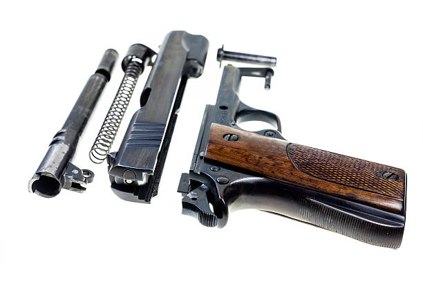 istock Seperate parts handgun 512310377