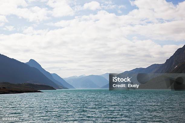 View To A Norwegian Fjord In Mist Stock Photo - Download Image Now - Jotunheimen National Park, Back Lit, Beauty In Nature