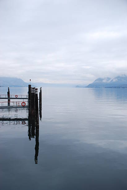 istock Pier in a calm Lake Maggiore 512322883
