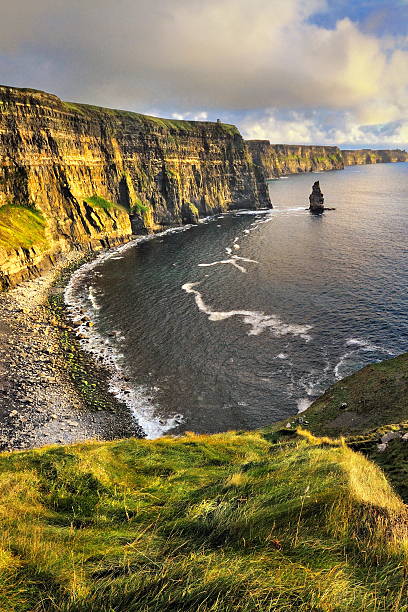 istock Lush Grass at Cliffs of Moher in Ireland 512325463