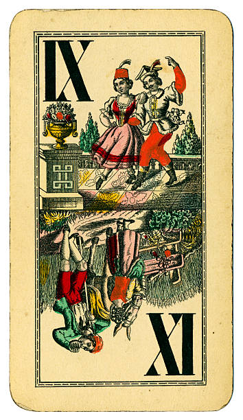istock Trump IX Tarot Austrian Taroch playing card 1900 512327027