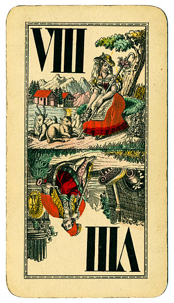 istock Trump VIII Tarot Austrian Taroch playing card 1900 512327035